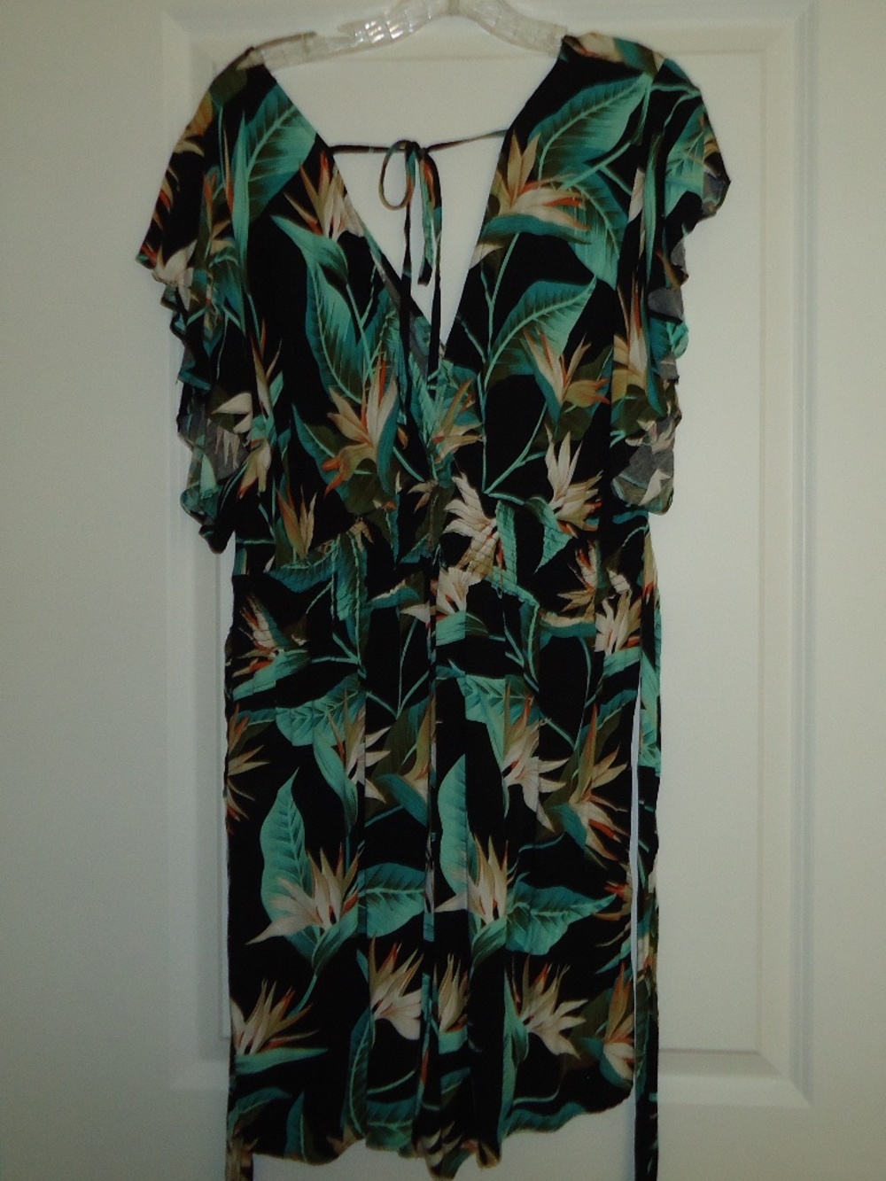 SHEIN Women’s Shein Curve Black Floral Romper Size-4XL-? (1XL-2XL)